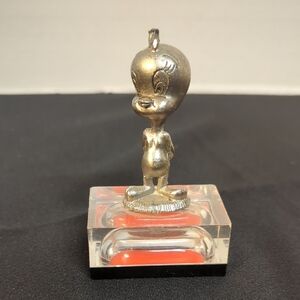 4/$20 Looney Tunes: Tweety Bird Peltro Pewter Figure Warner Bros Premium